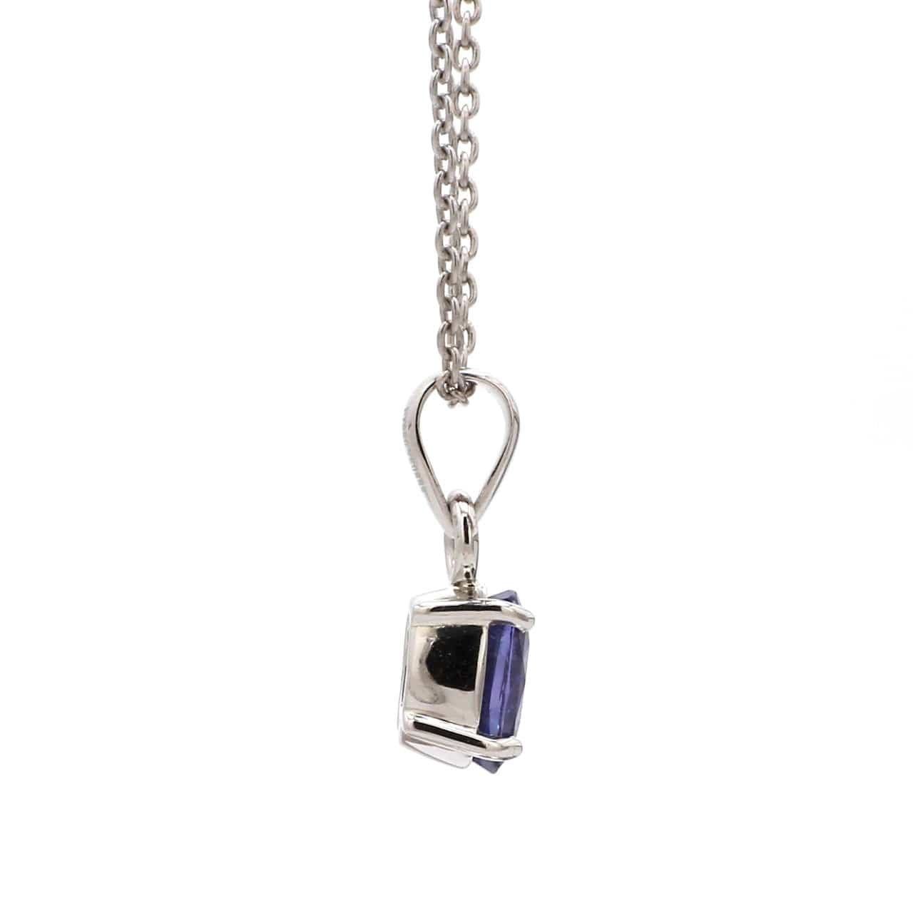 Heart Shaped 3 Carat Sapphire Pendant – Hamra Jewelers
